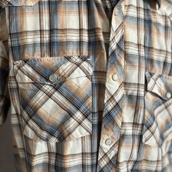 Vintage Bullhead Pearl snap button shirt - Picture 2 of 3